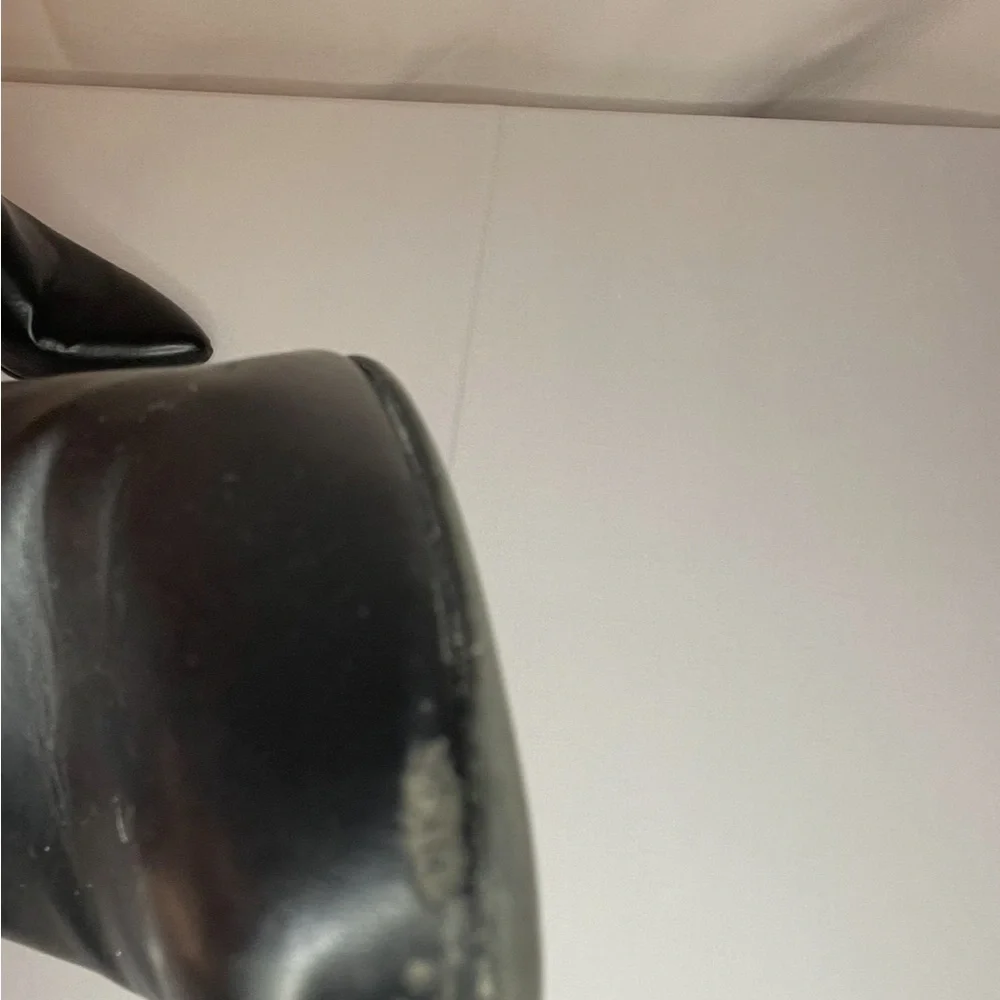 The Limited Black and Snake Print Ankle Boots - Picture 3 of 5